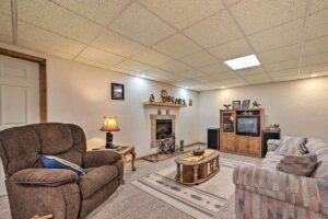 Basement Living Area