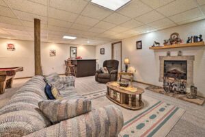 Basement Living Area View 2