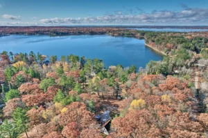 View of East Twin Lakes